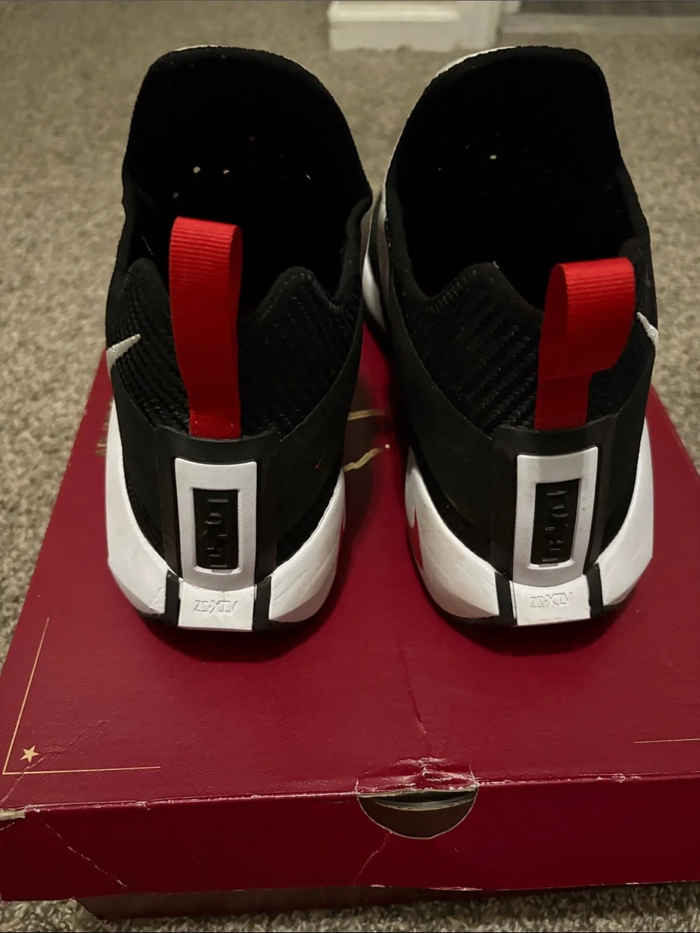 Men's Black & White Athletic Slip-On Sneakers